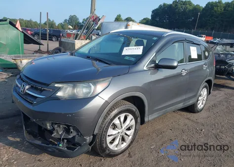 2013 Honda Cr-V Ex-L из США, поврежденный, VIN 2HKRM4H75DH658619